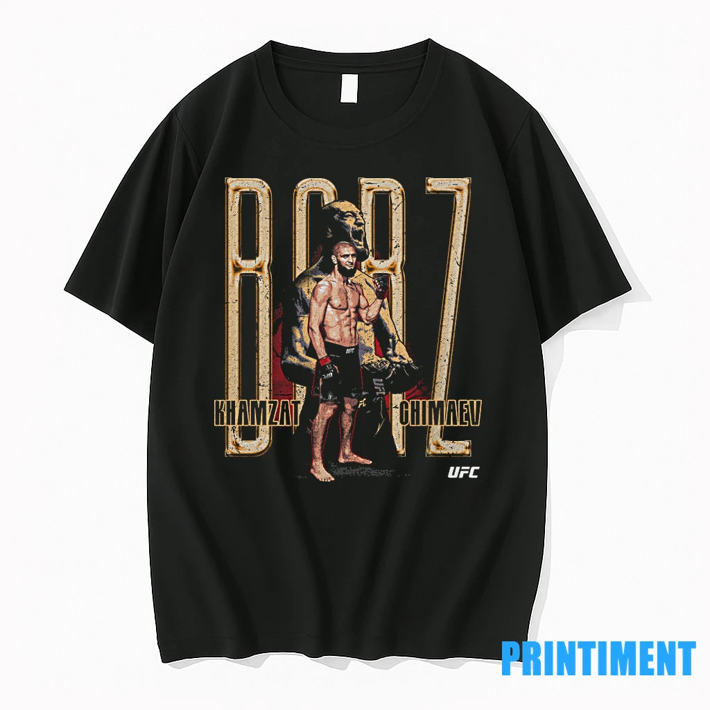 Khamzat Chimaev T Shirt Active Ufc Fighter 02 Tshirts Sweater
