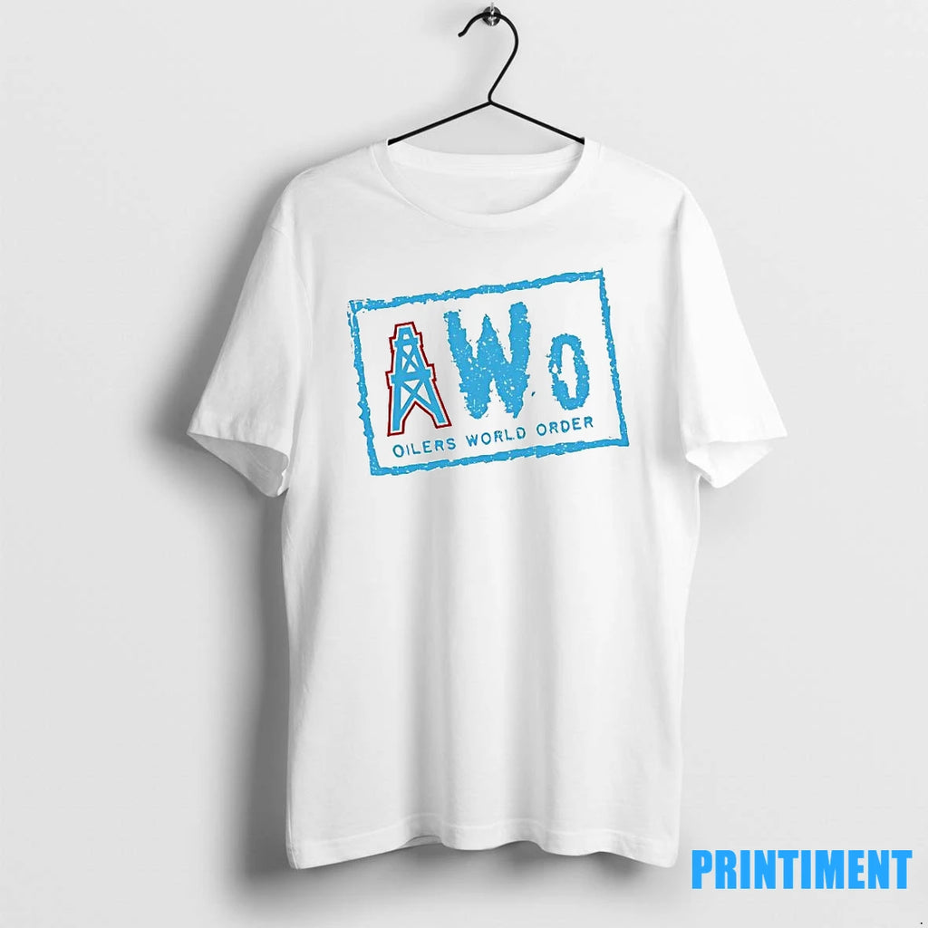 Nwo Houston Oilers World Order Tshirts Sweater