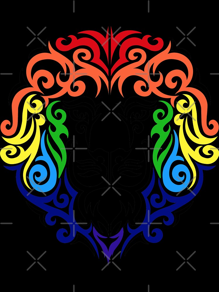 Heart Of A Lion - Rainbow -  LGBTQ by Dead-Famous