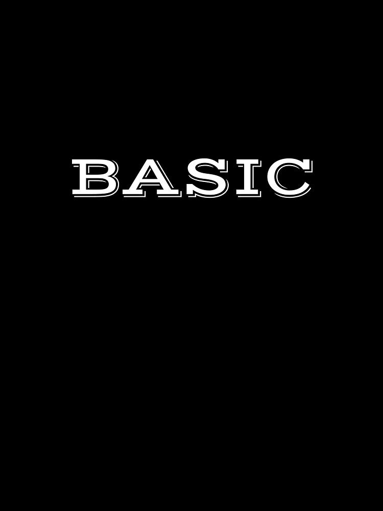 Basic black and white by J715V