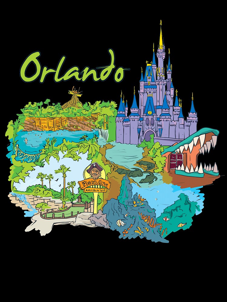 Orlando Florida - Beautiful Places Around The World by Ding-One