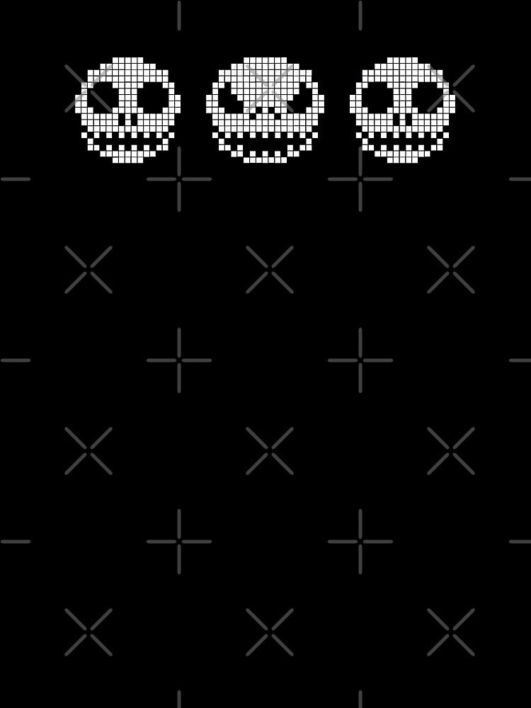 skull pixel offline by offline24