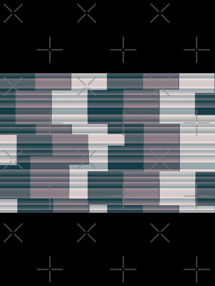 Triplay Smoked-CHECKS AND SQUARES ozcushionstoo by ozcushionstoo