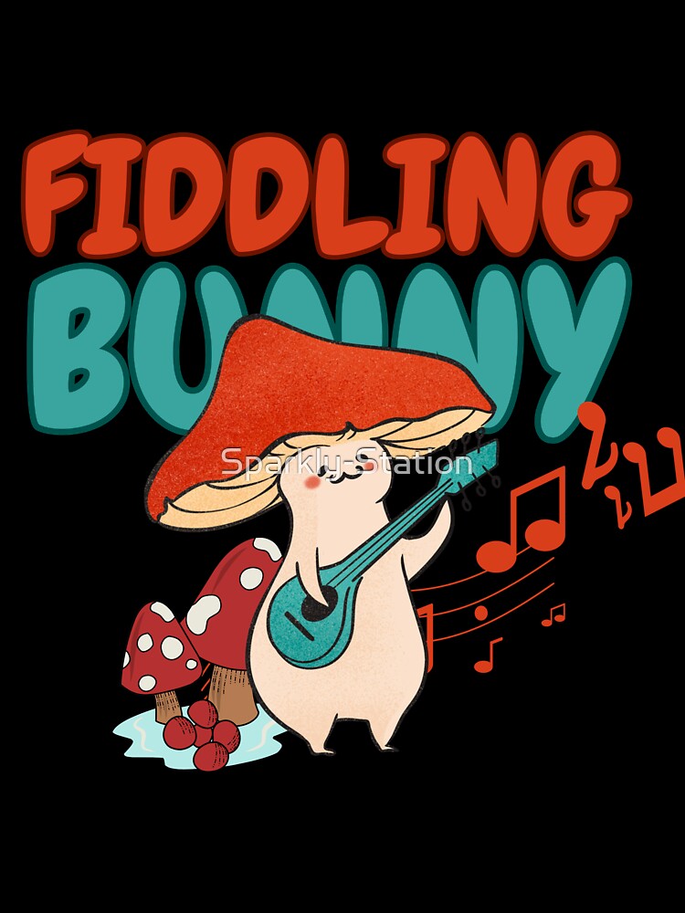 FIDDLING BUNNY by Sparkly-Station