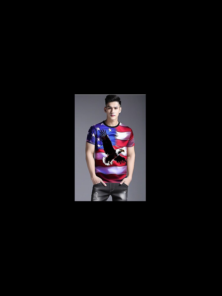 Eagle 3D Print Men's Shirt for Summer Holidays by Chukszy1