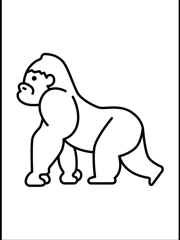 Gorillas by chicandsleek