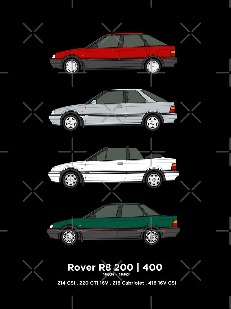 Rover R8 200/400 Classic Car Collection (89-92) by RJWautographics