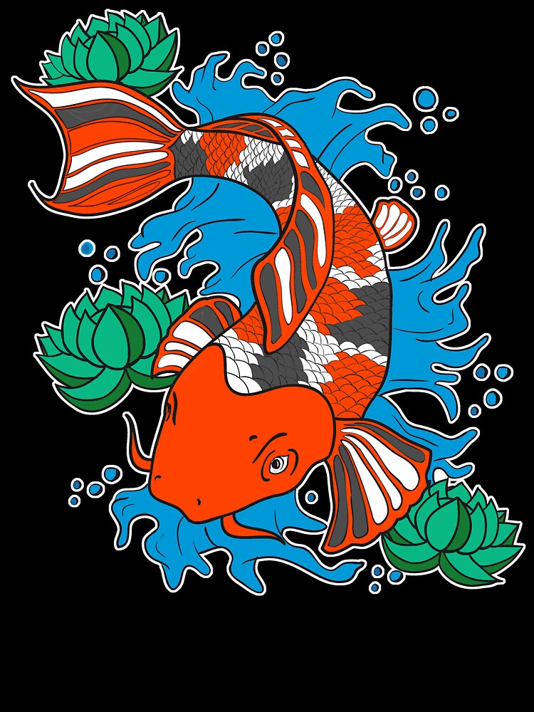 Koi Tattoo Design by Fairyjam