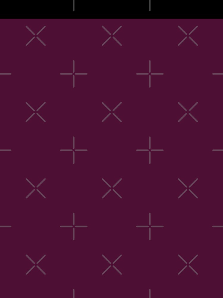 Plain Solid Color Chic Violet Dark Purple Strong Purple Fuchsia by mimihuang creations