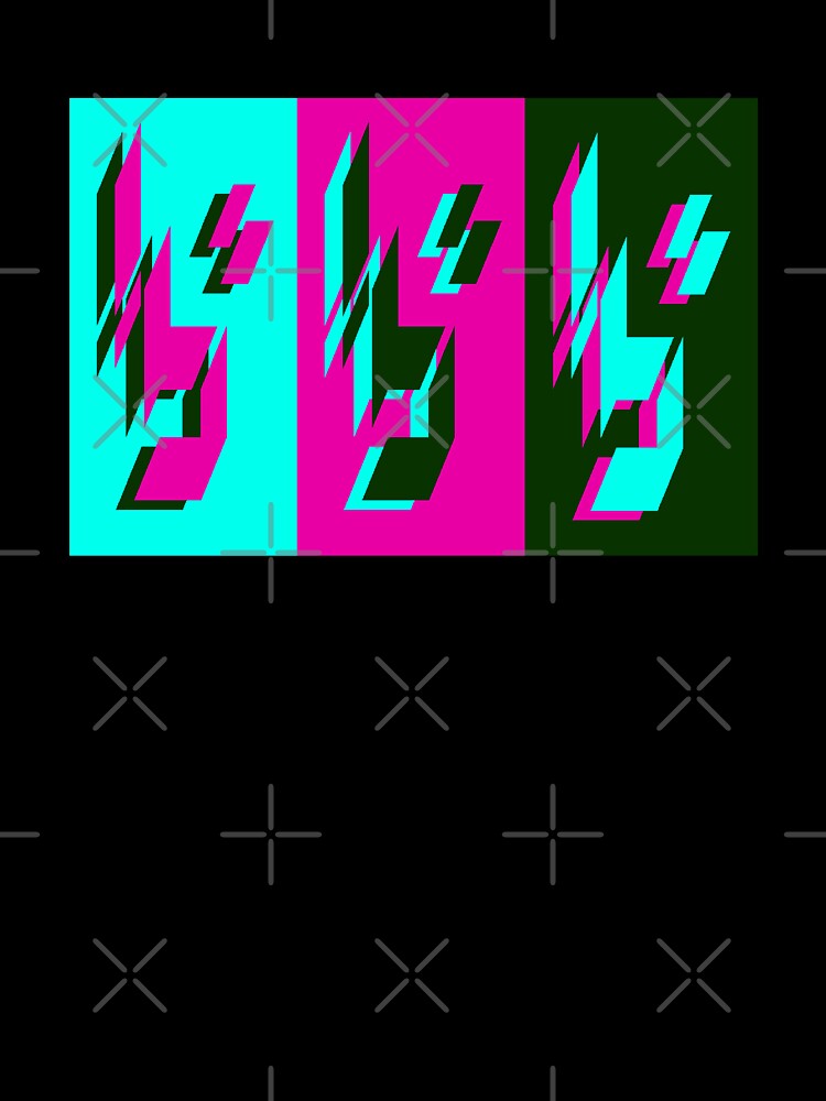 bbb (Cyan, Magenta, Black/Green) by LowResDesigns
