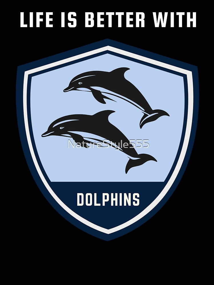 Life is Better With Dolphins Sweet Couples by NatureStyle555