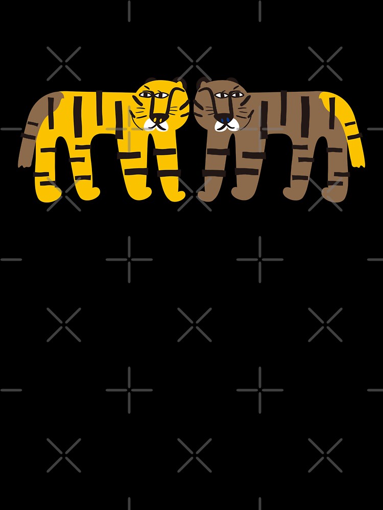 friendly tigers by penode