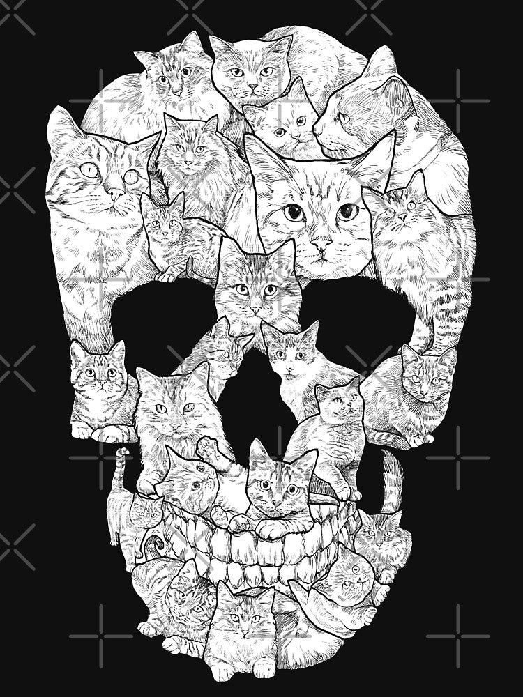 Cat Skull by designbydinny