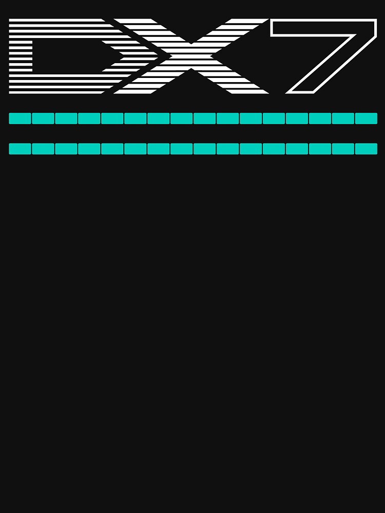 Yamaha DX7 Shirt, Vintage Synth Tee, Cool Keyboard Shirt, 80s Synthesizer T, Unisex by ADJ Design Shoppe