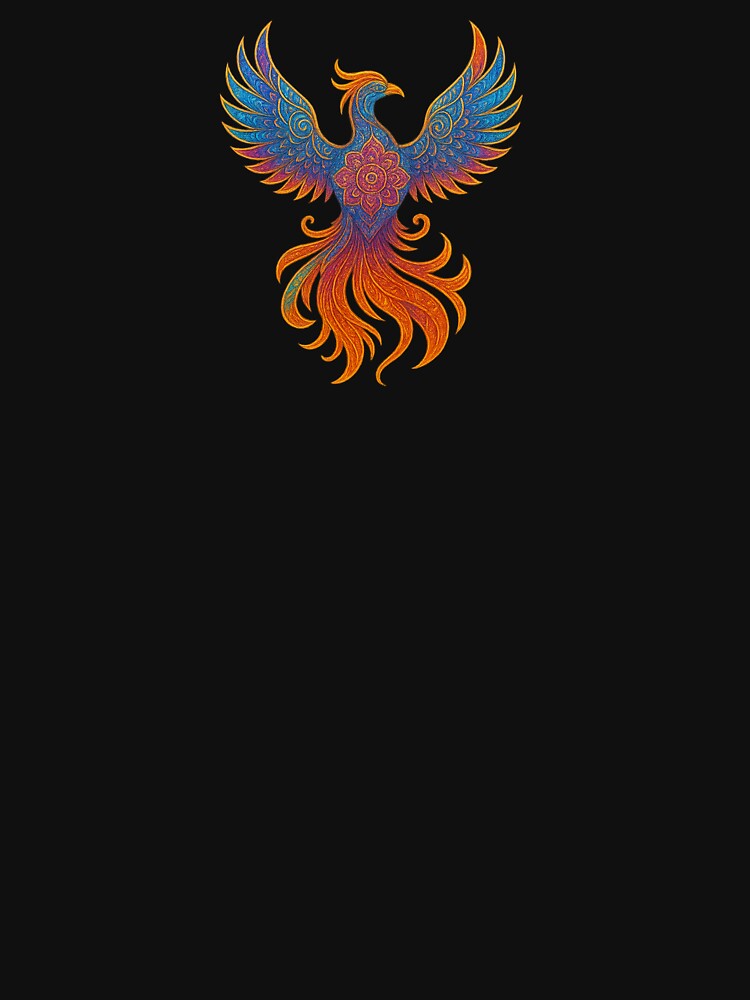 Mandala Phoenix – Radiant Rebirth by LizzySassy