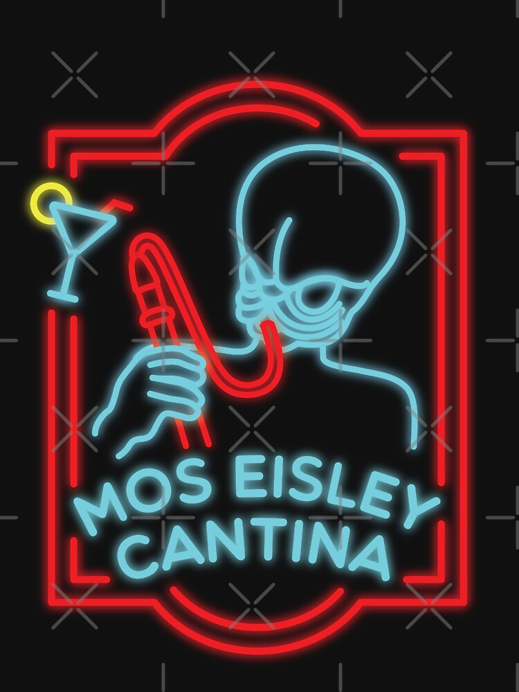 Mos Eisley Cantina Neon Bar Sign by OldDannyBrown