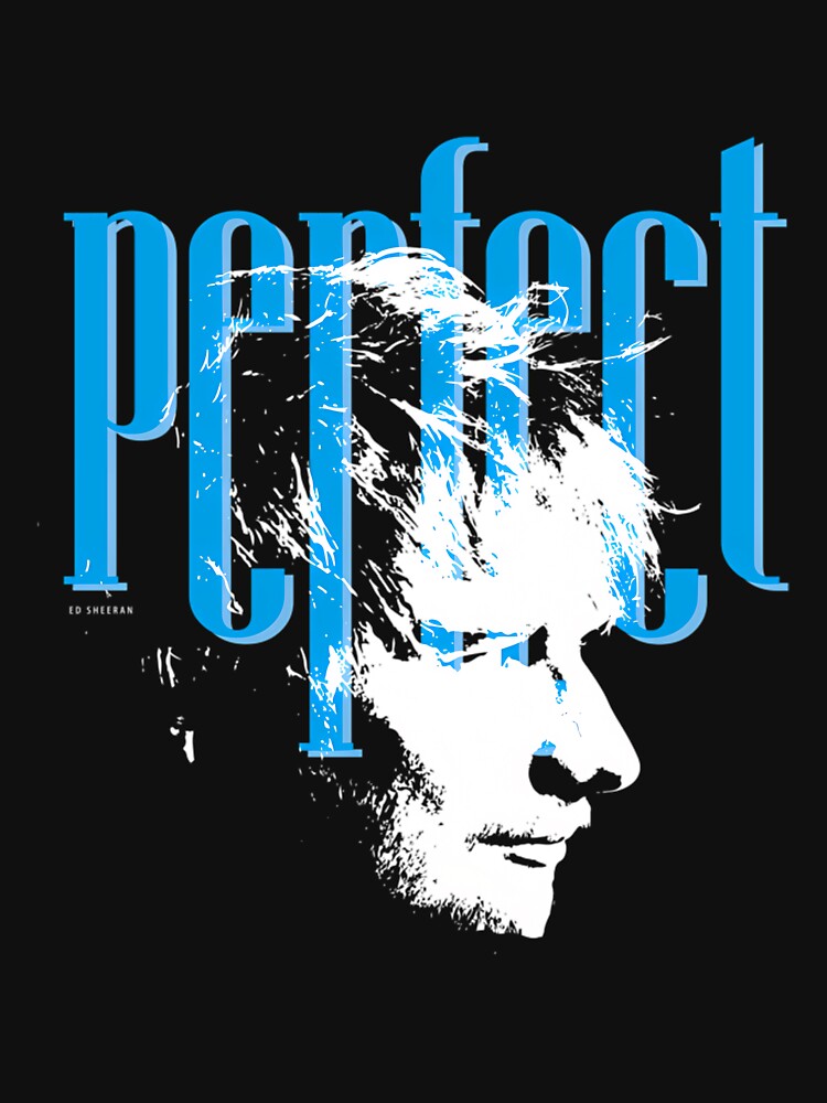 Perfect With Ed Sheeran Face Vector Art by CorelyLucase