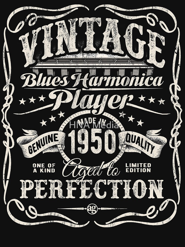 Adam Gussow's Vintage Blues Harmonica Player Made in 1950 by HNA Holdings