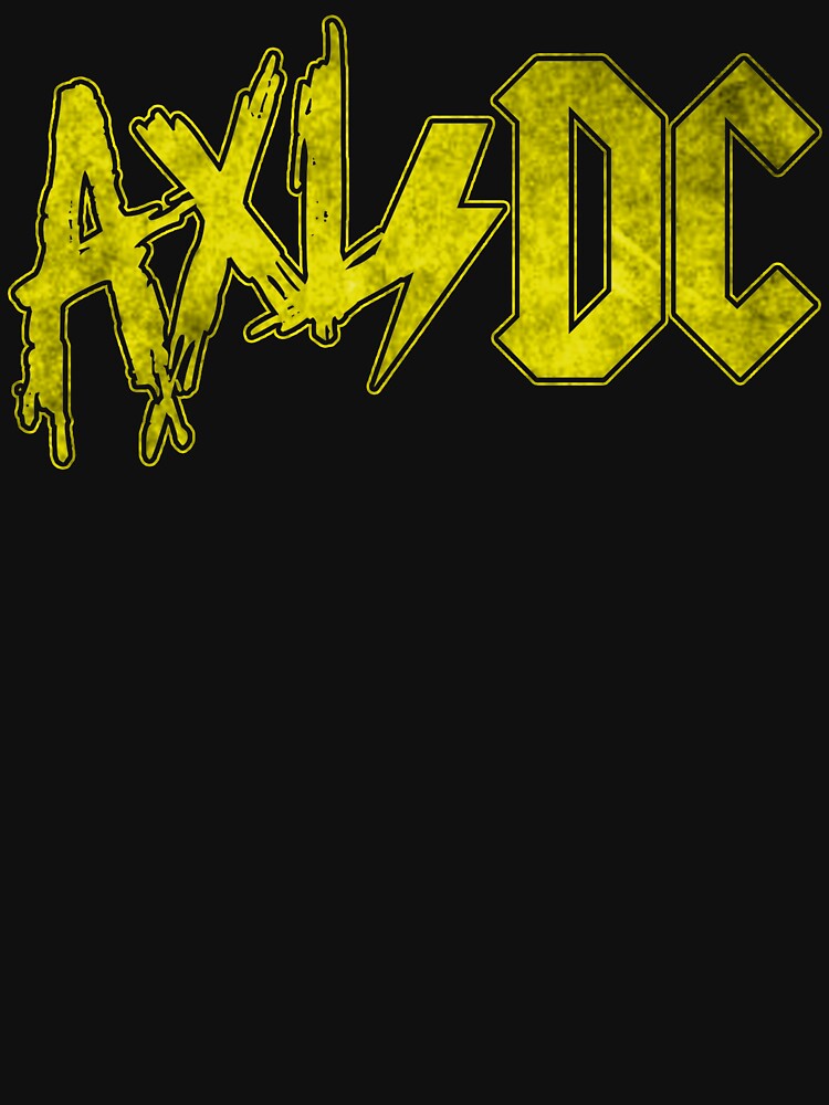 Axl/DC Yellow Logo Modern by OhighO76