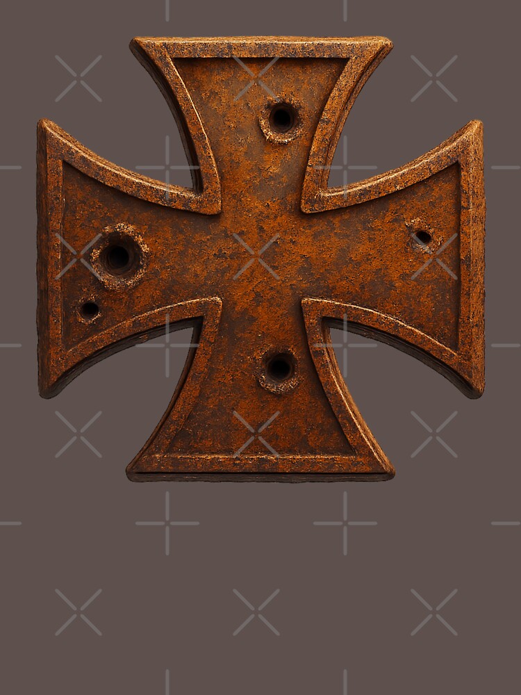 Rusted Iron Cross – Historical Military Medal Design by BestDetailer