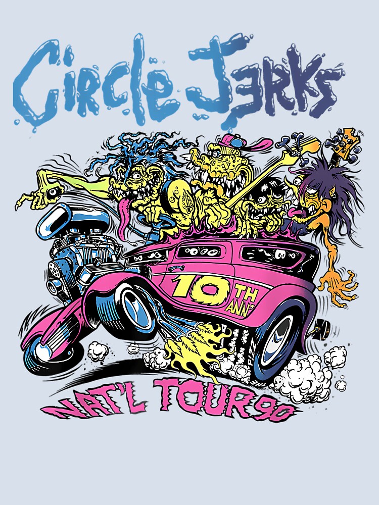 Illustrationl Circle Jerks Nat'l Tour 90 by dustyblue-