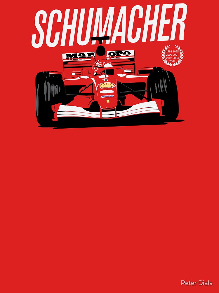 Schumacher - 7 time World Champion by Peter Dials