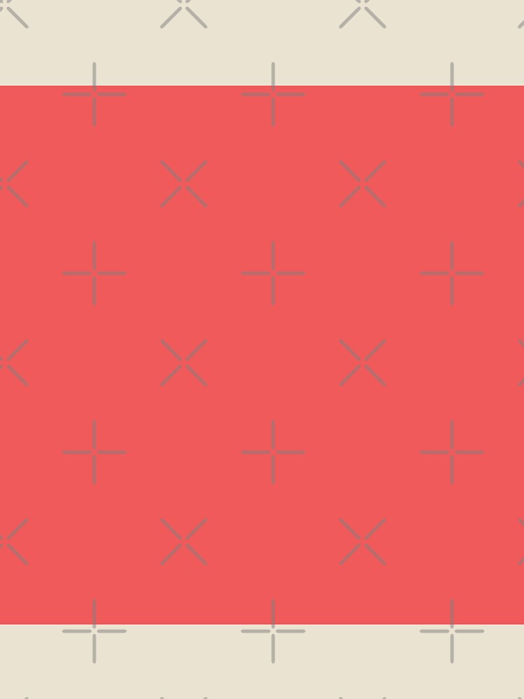 Plain Solid Color Red Pastel Red (M80 Y60) by mimihuang creations