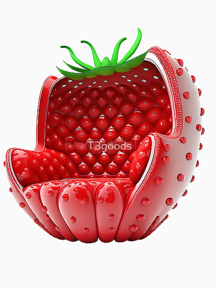 Futuristic Strawberry Chair Design by T3goods