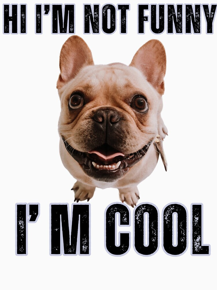 Hi I'm not funny I'm cool by Purrfect Blend