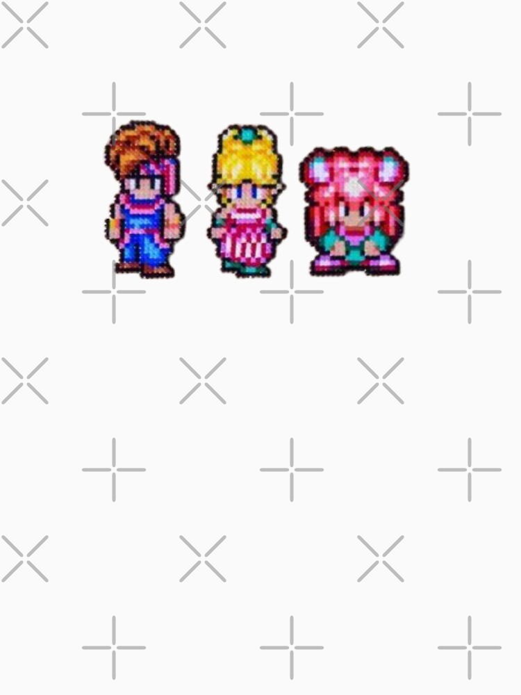 Secret Of Mana Characters by SillyFun