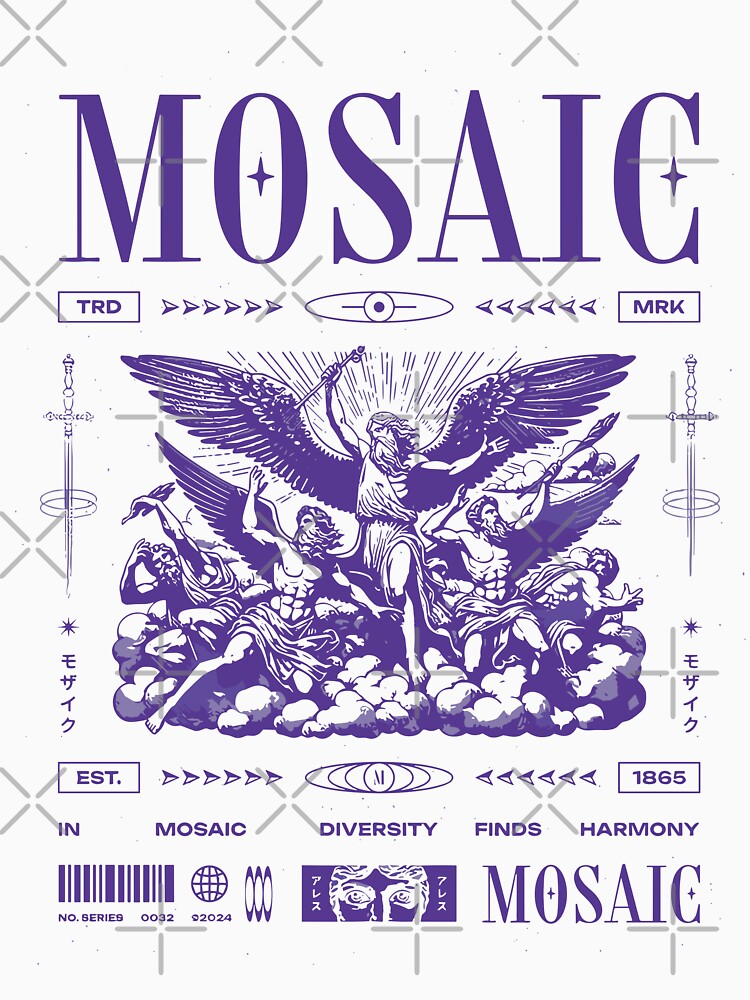 Mosaic diversity Gods Streetwear by NF Designs Studio DTF