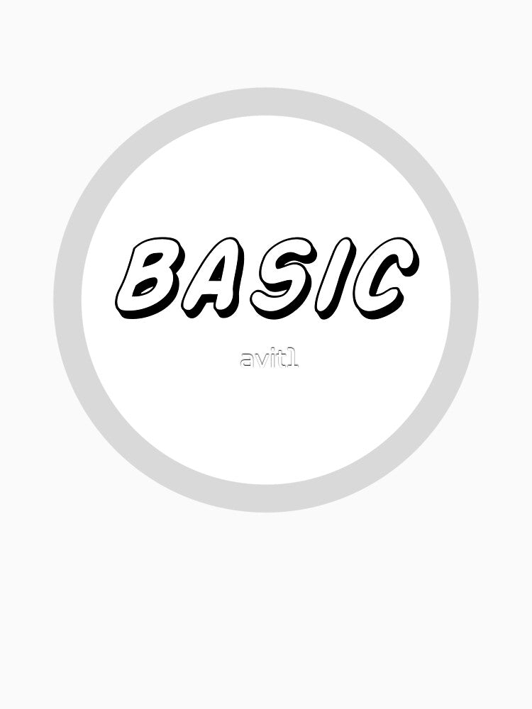 Basic, Basic, Basic by avit1