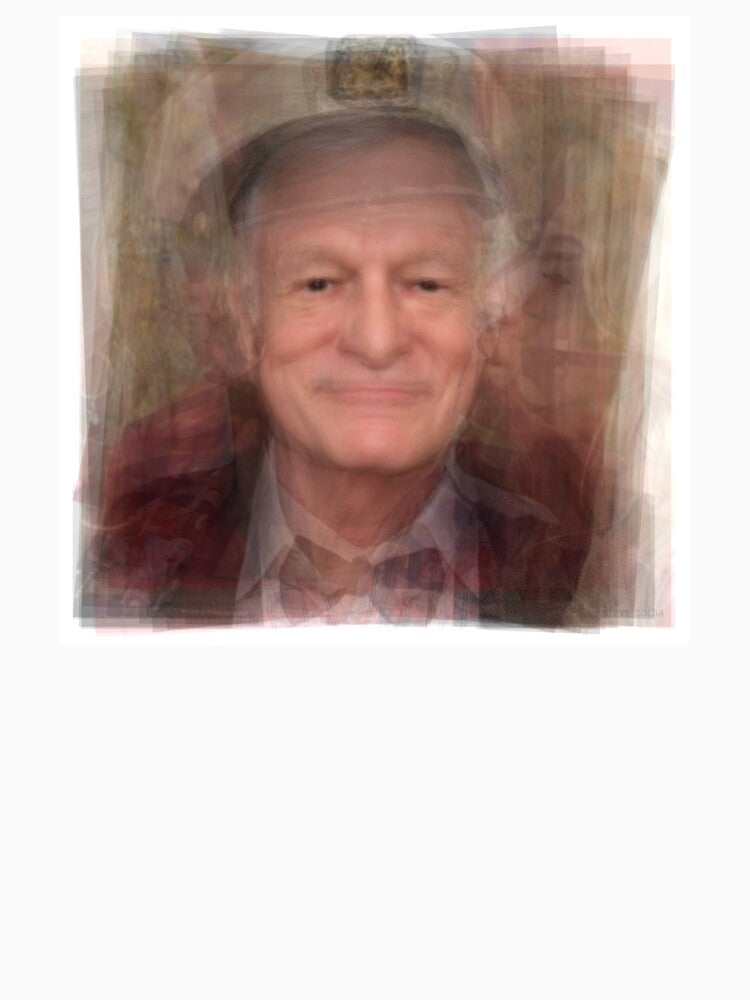 Hugh Hefner Portrait by Steven Socha