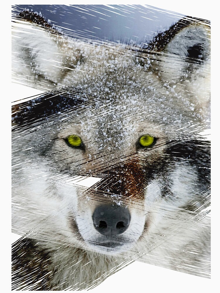 Wolf Head Brush by Fairyjam