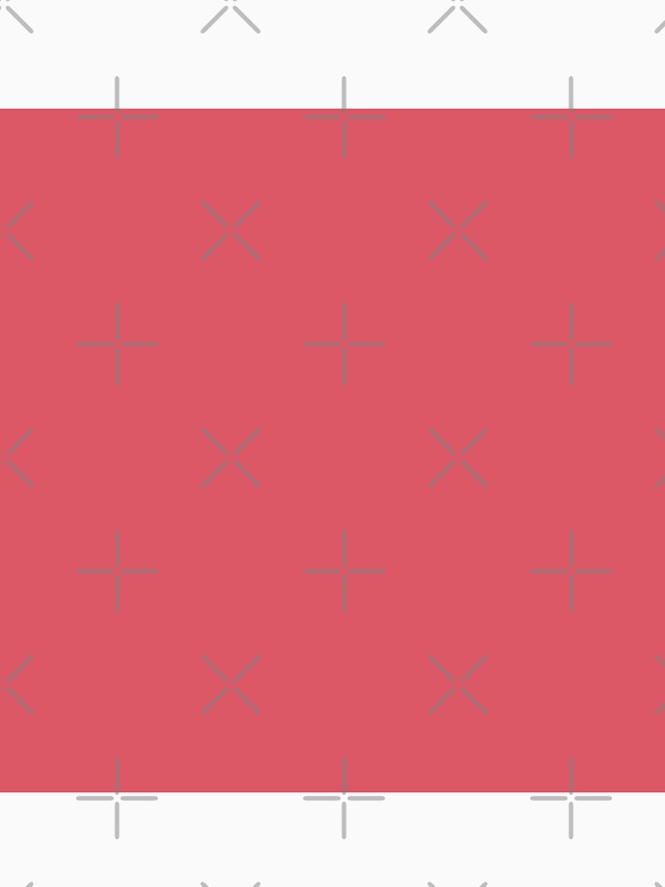 Plain Solid Color Coral Red Pink Vivid Pink Magenta  (C10 M80 Y50) by mimihuang creations