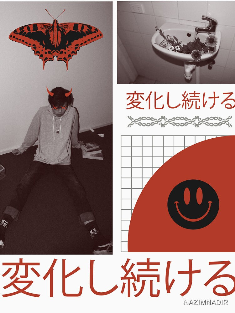 Anime Japanese Streetwear,anime,japanese,streetwear,japan,manga,anime streetwear,otaku,aesthetic,japanese streetwear,anime girl,vaporwave,kanji,cool,cute,retro by NAZIMNADIR