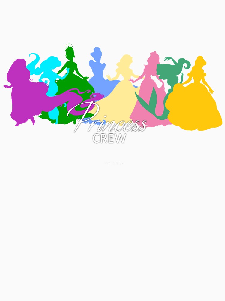 Princess crew Fitted V-Neck by kendall-terry