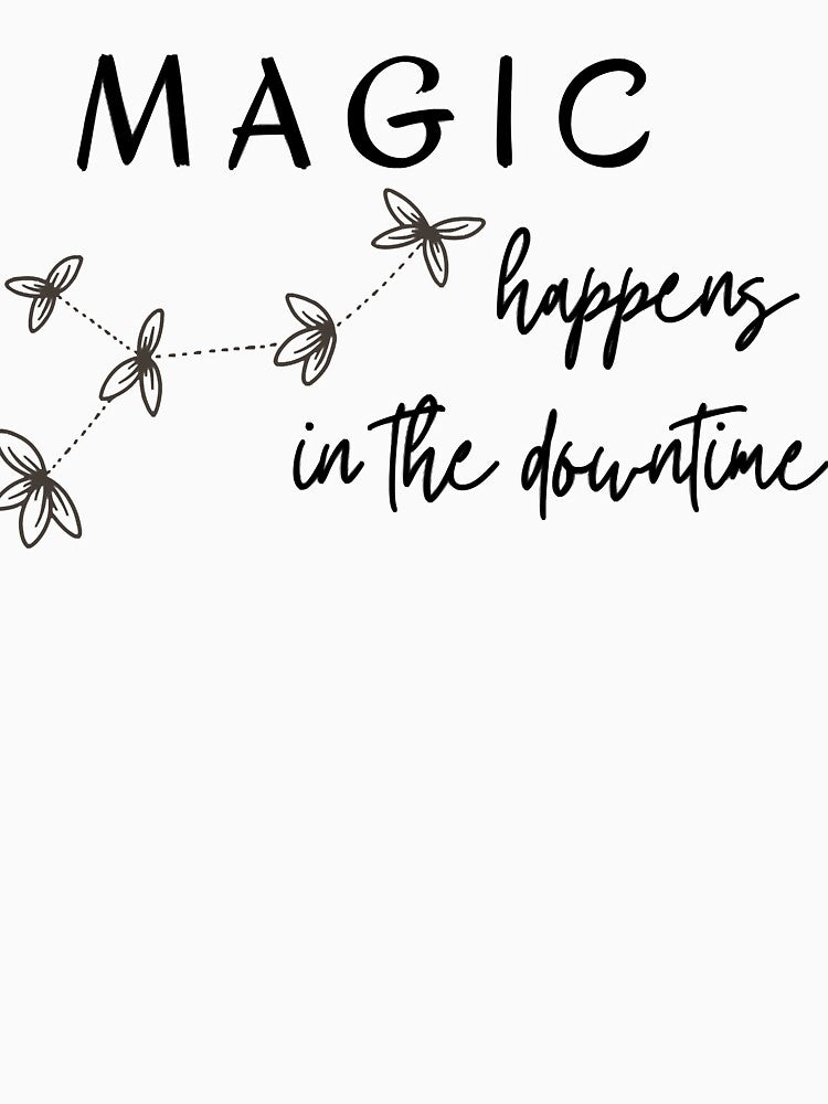 Magic in Downtime Long Sleeve T-Shirt by looftsggow
