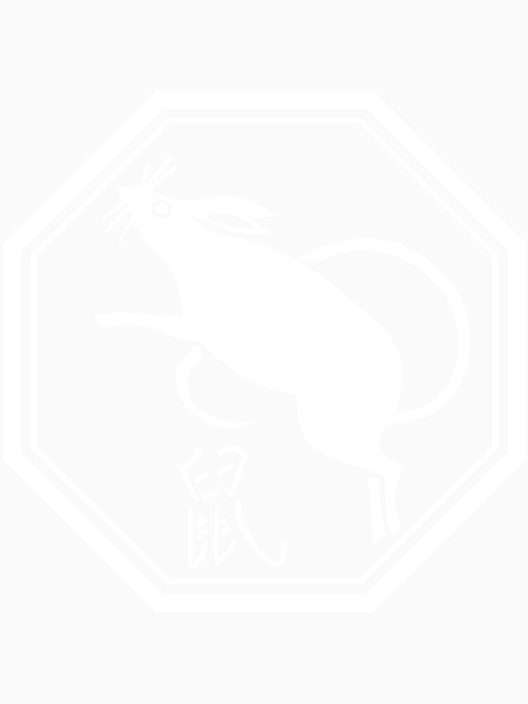 Rat Chinese Zodiac Year Long Sleeve T-Shirt by AnthonyDagmar
