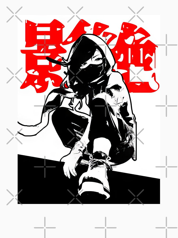 Cyberpunk Vaporwave Ninja Girl #826 by mika-gallery