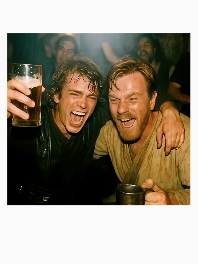 Anakin Skywalker Obi-Wan Kenobi Cheer Up by Melinrtega1211