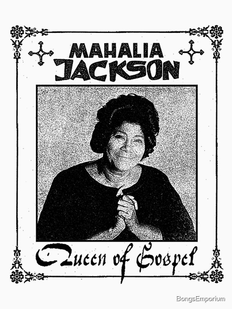 Mahalia Jackson American Gospel Singer by BongsEmporium