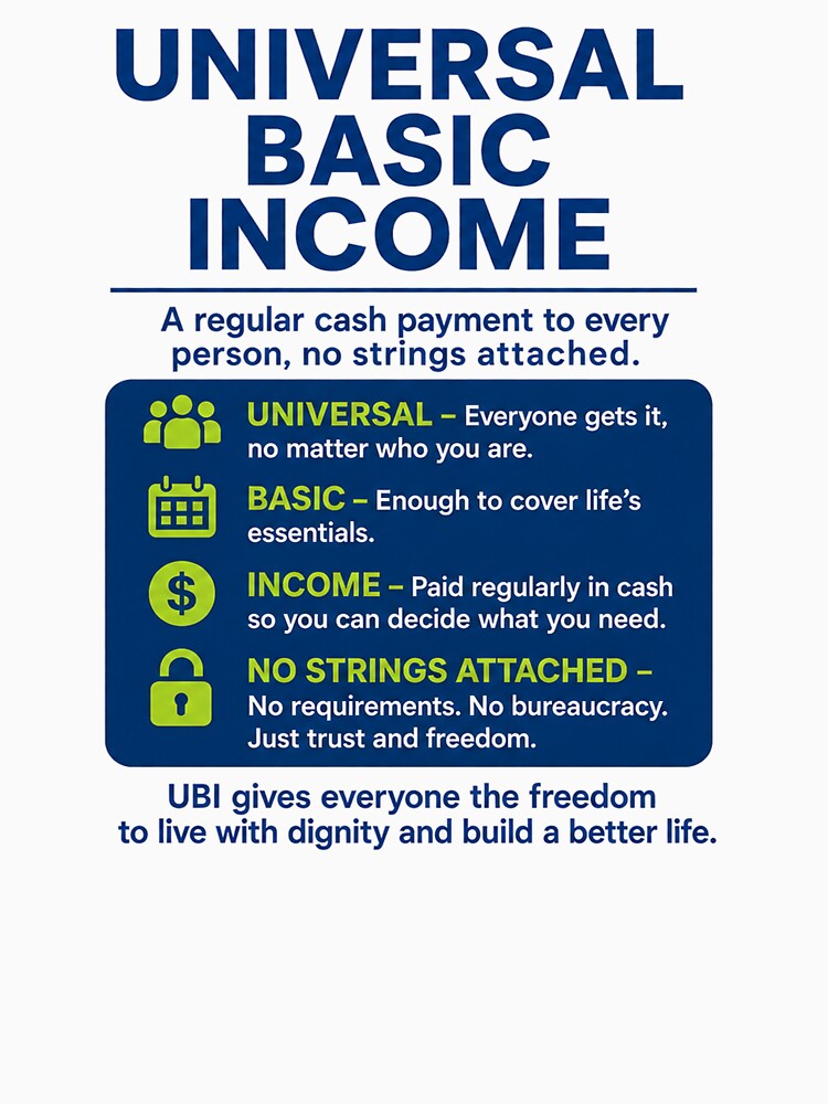 Universal Basic Income Infographic by SociProgress
