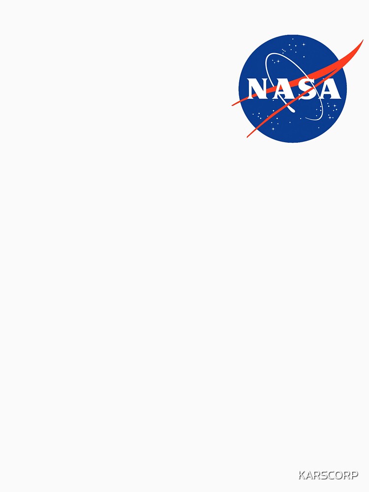 NASA Logo Printed T-Shirt by KARSCORP