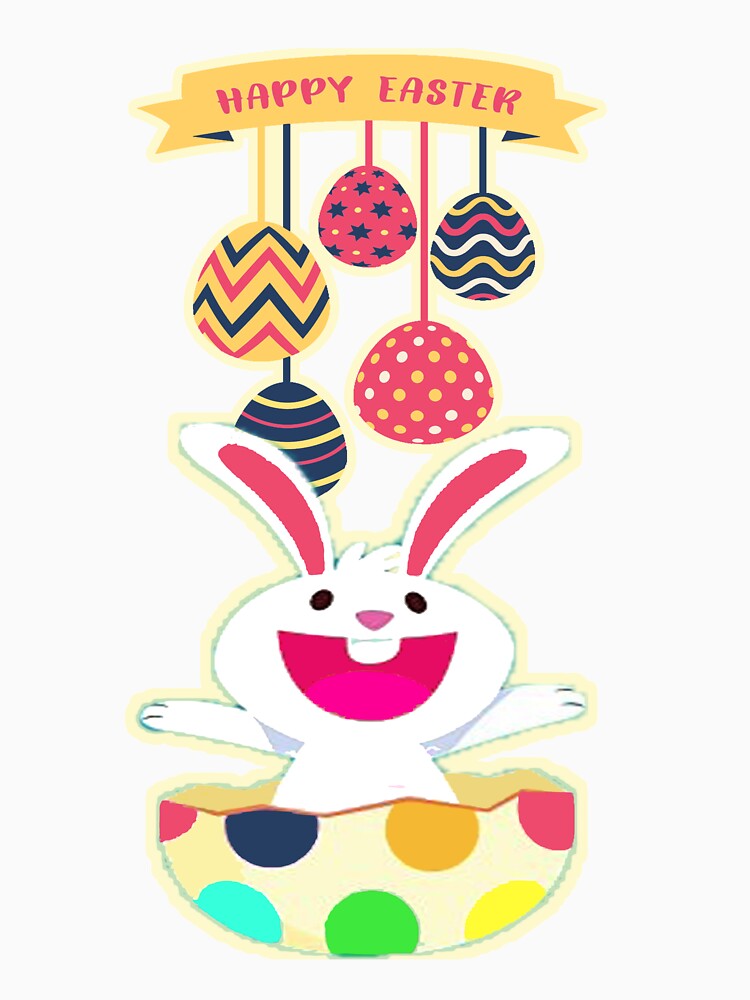 Happy Easter Day Phone Case Happy Rabbit Cover for iPhone ,Samsung, Huawei by Zouhairm