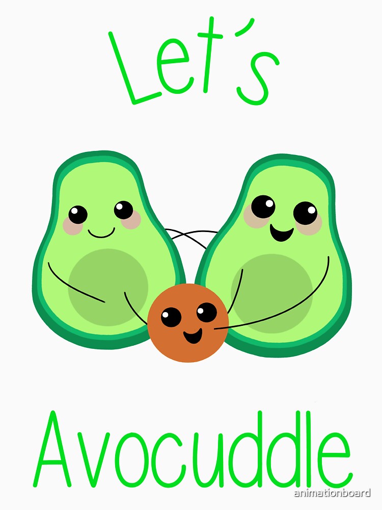 Let's Avocuddle by animationboard