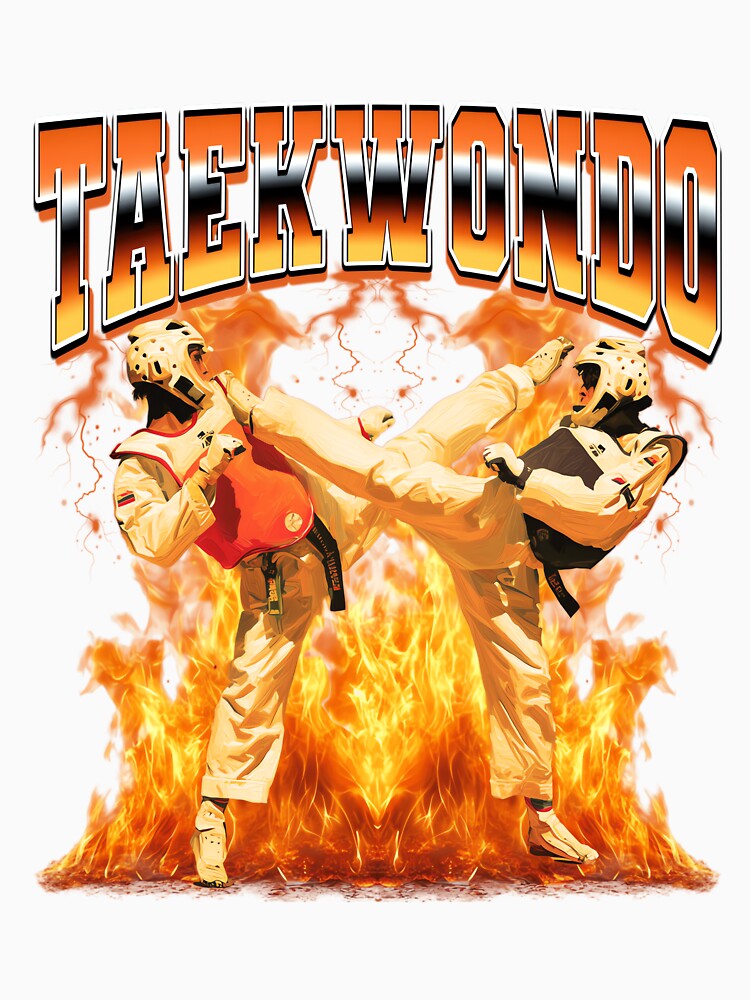 Taekwondo Karate 90s Bootleg Style by PaulTSchafer