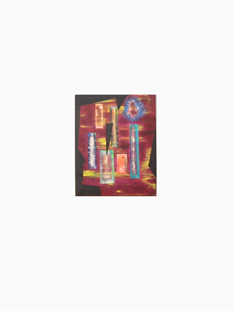 Basic of abstract, happyness, acrylic, 56Hx18L, SKU 1045 by Romeo Dobrota