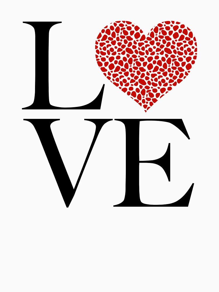 Love Red Love Heart Valentines Day by sasigifts