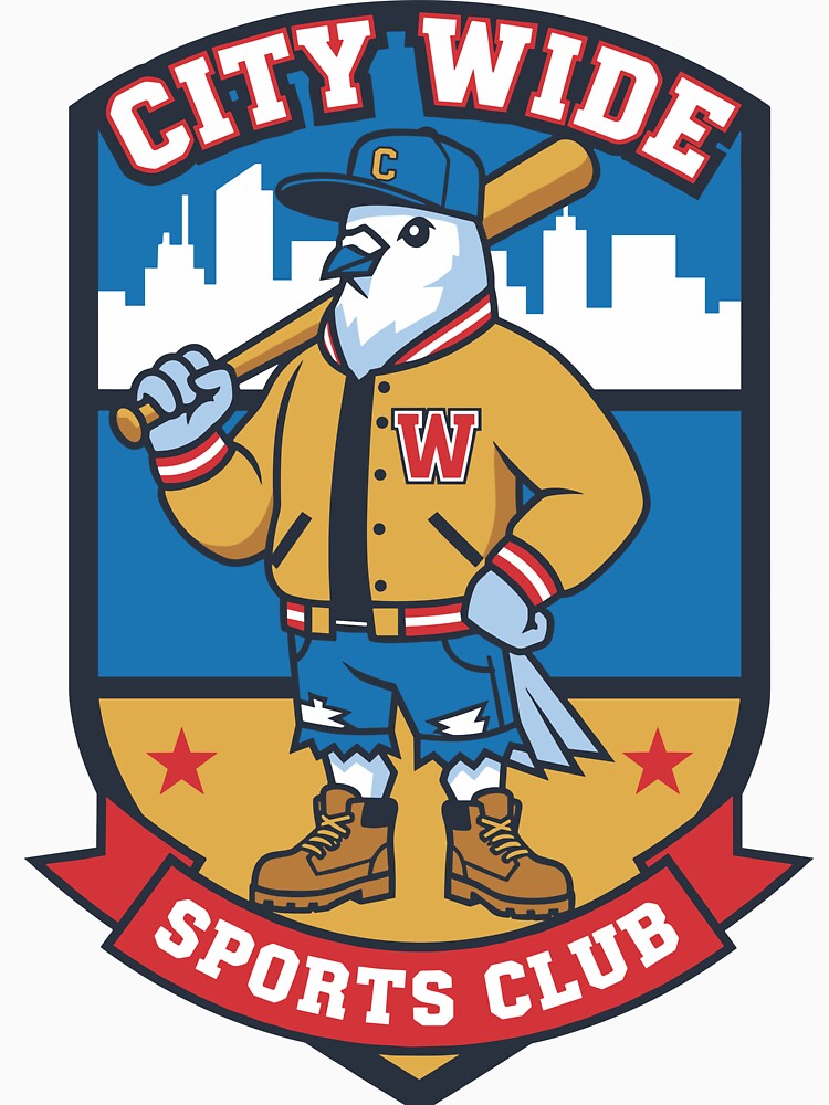 City Wide Sports Club - Urban Streetwear Mascot by ImStickerHappy